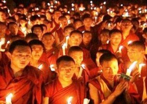 in a Tibetan area of China's Sichuan province, 21-year-old Lobsang Jamyang publicly set himself on fire last Saturday